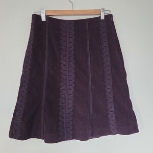 Boden A-Line Cotton Skirt